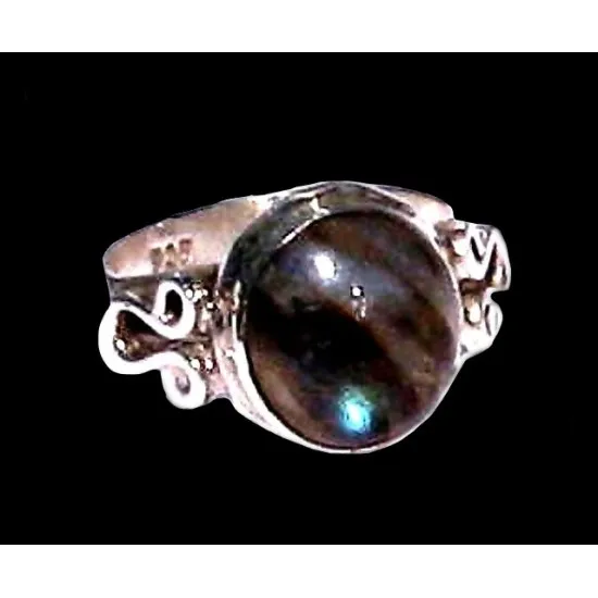 Indian silver jewellery - Indian Spectrolite Ring (BG-LAB-01-1) Indian silver jewellery - Indian Spectrolite Ring,Indian rings