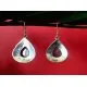 Indian silver jewellery - Indian Spectrolite Earrings (BO-LAB-08P) Indian silver jewellery - Indian Spectrolite Earrings,Indian Earrings