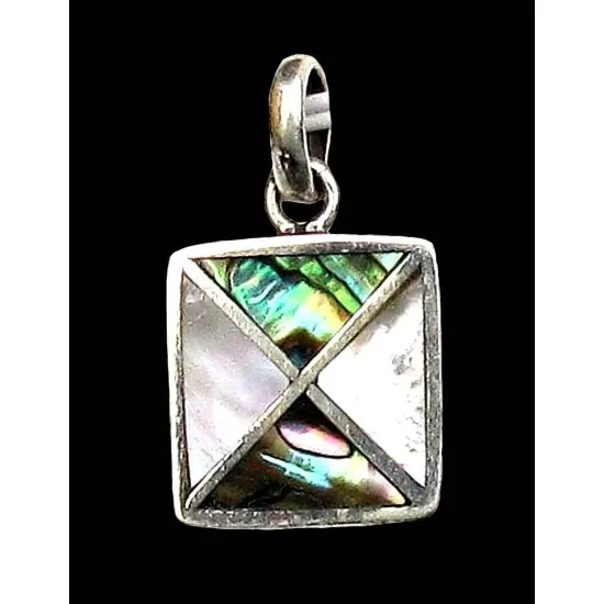 Nacre - Pendentif indien Nacre - Bijoux Inde (PE-NA-06) Nacre - Pendentif indien Nacre - Bijoux Inde,Pendentifs indiens