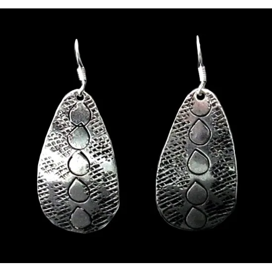 Metal Earrings,White metal earrings