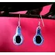 Indian silver jewellery - Indian Onex Earrings (BO-ON-01) Indian silver jewellery - Indian Onex Earrings,Indian Earrings