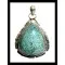 Turquoise - Pendentif indien Turquoise - Bijoux Inde
