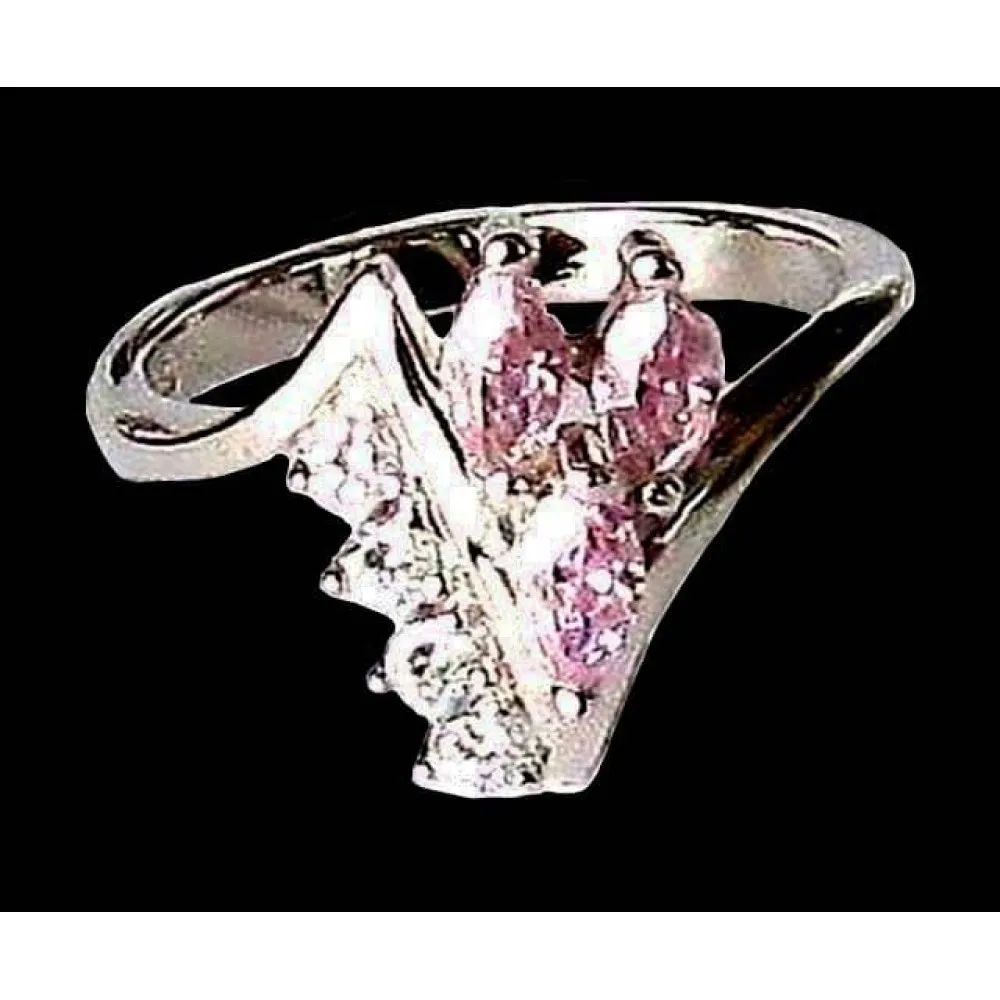 Broche Création Indienne Art Déco En Argent Et Zirconium - Belle&Ample Occasion