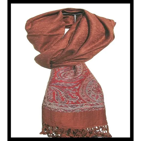 Patterns Stoles Jecard border - Indian stoles (ST11-JKBP-205-10) Patterns Stoles Jecard border - Indian stoles,Stoles jecard border