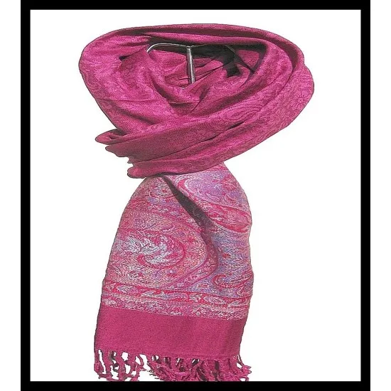 Patterns Stoles Jecard border - Indian stoles (ST11-JKBP-205-14) Patterns Stoles Jecard border - Indian stoles,Stoles jecard border
