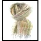 Stole striped in cotton and viscose - Indian stole (COTVIS-16MIT-14) Stole striped in cotton and viscose - Indian stole,Coton-Viscose stoles