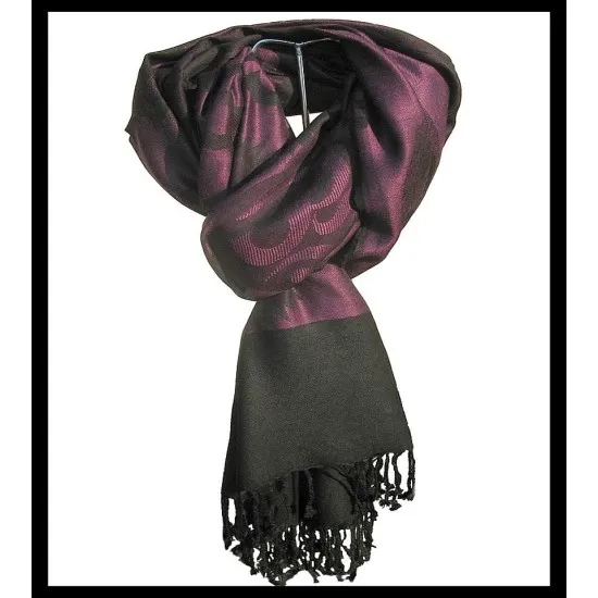 Stole pattern Sun OM viscose - Indian Stole (ST12visom-175-8) Stole pattern Sun OM viscose - Indian Stole,Stoles Viscose Sun OM