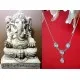 India silver jewellery - Indian Labradorite Necklace,Indian Neckless