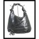 Sac à main femme - sac à main Noir Brillant, Sacs Noir