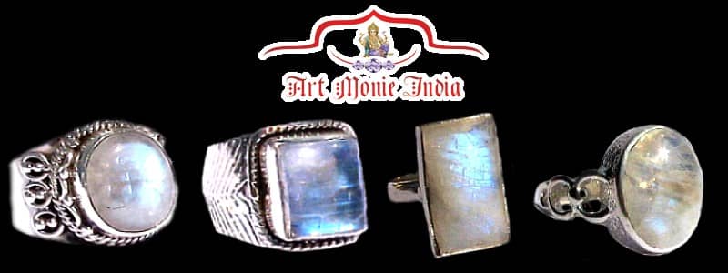 Indian sterling silver and Labradorite rings at a low price